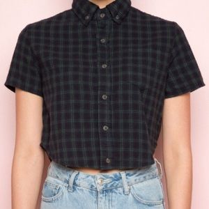 Brandy Melville Felix Plaid NEW WITH TAGS